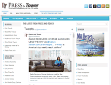 Tablet Screenshot of pressandtower.com